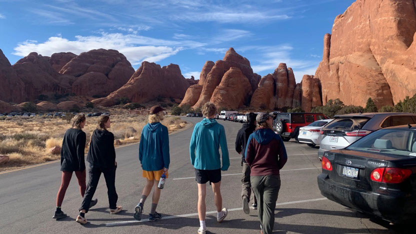 Students in Moab in Utah.