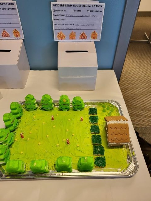 Driving range Gingerbread House