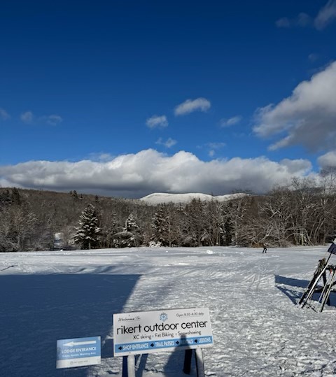 Picture of a view outside of Rikert Outdoor Center