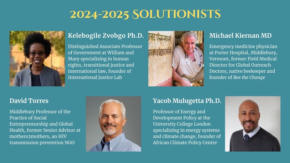Group of four people who are solutionists