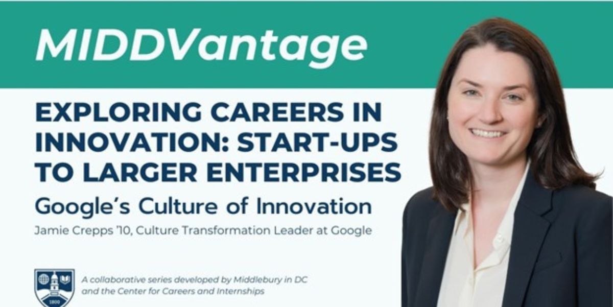 MIDDVantage episode: Google's Culture of Innovation with Jamie Crepps
