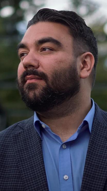 Portrait of Professor James Sanchez