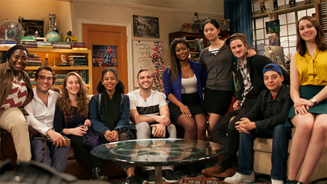 Ten Middlebury College undergrads participating in Student Trek to Los Angeles.