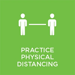 Sign: Maintain Physical Distance