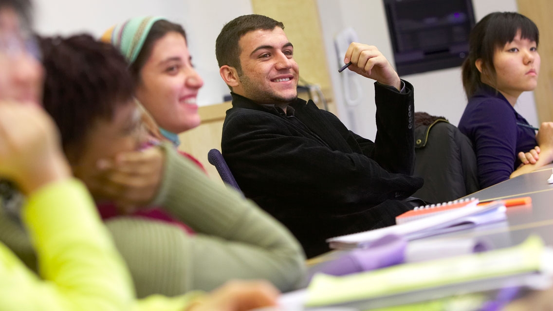 Students in Carr Hall during a workshop hosted by the Center for the Comparative Study of Race and Ethnicity