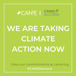 We are taking climate action NOW. View our commitments at canie.org.
