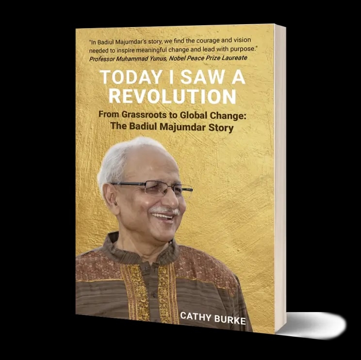 Cover of book with man