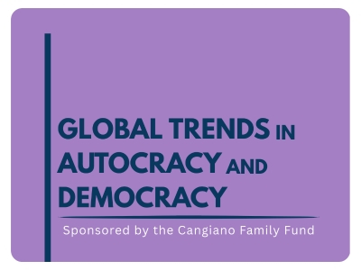 The RCGA Autocracy and Democracy Program Logo