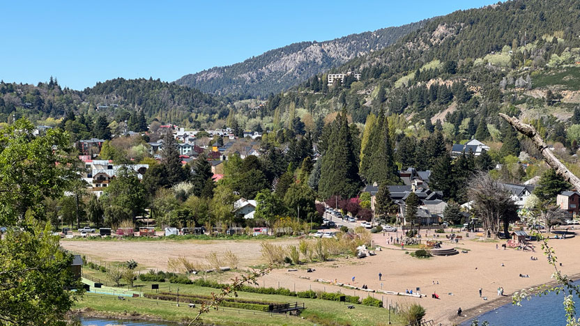 A view of San Martín