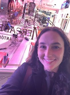 Student smiling for a selfie