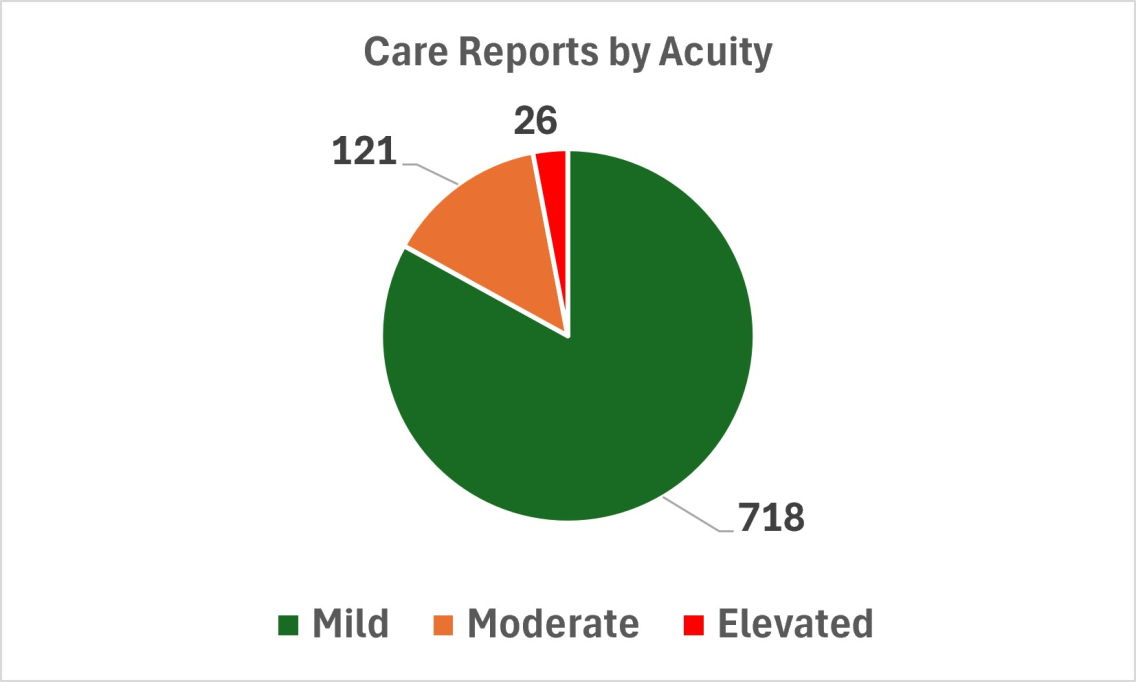 Care Reports by Acuity