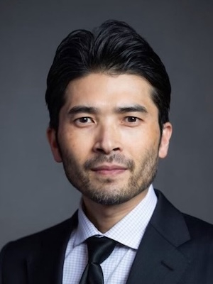 Man looking at camera