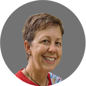Woman smiling