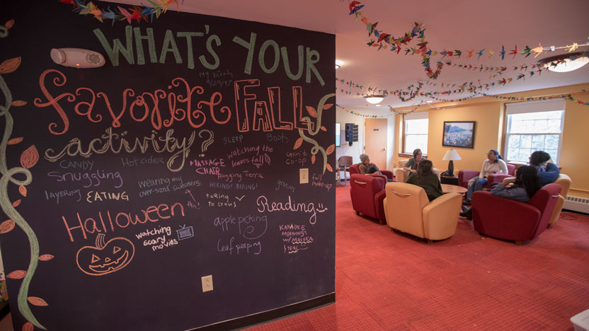 Interior scene at the Anderson Freeman Center