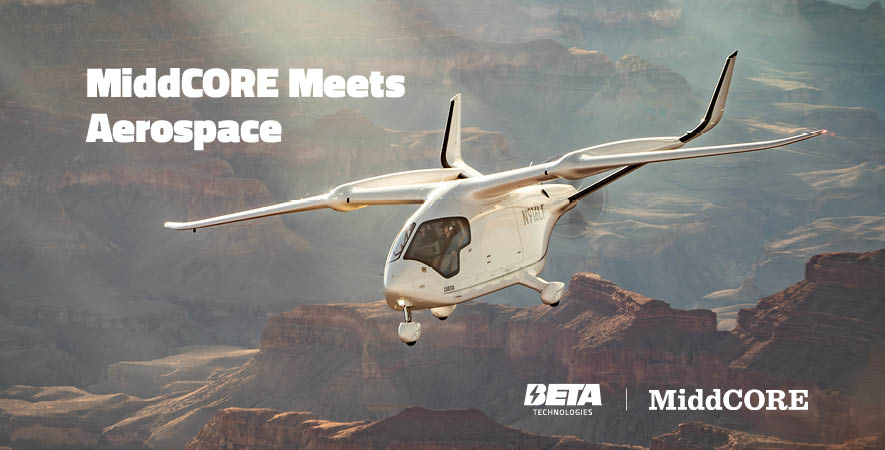 BETA Technologies and MiddCORE working together this Jterm