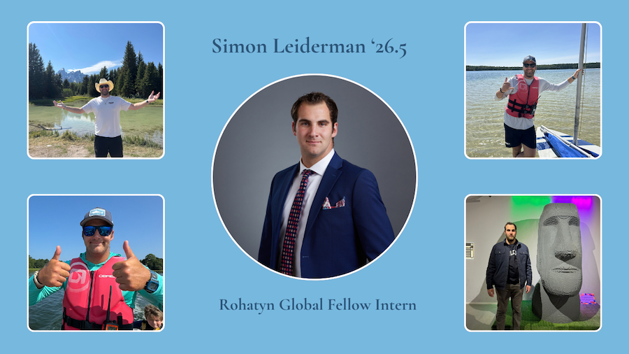 Group of photos of Simon