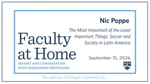 Play Nic Poppe - The Most Important of the Least Important Things: Soccer and Society in Latin America
