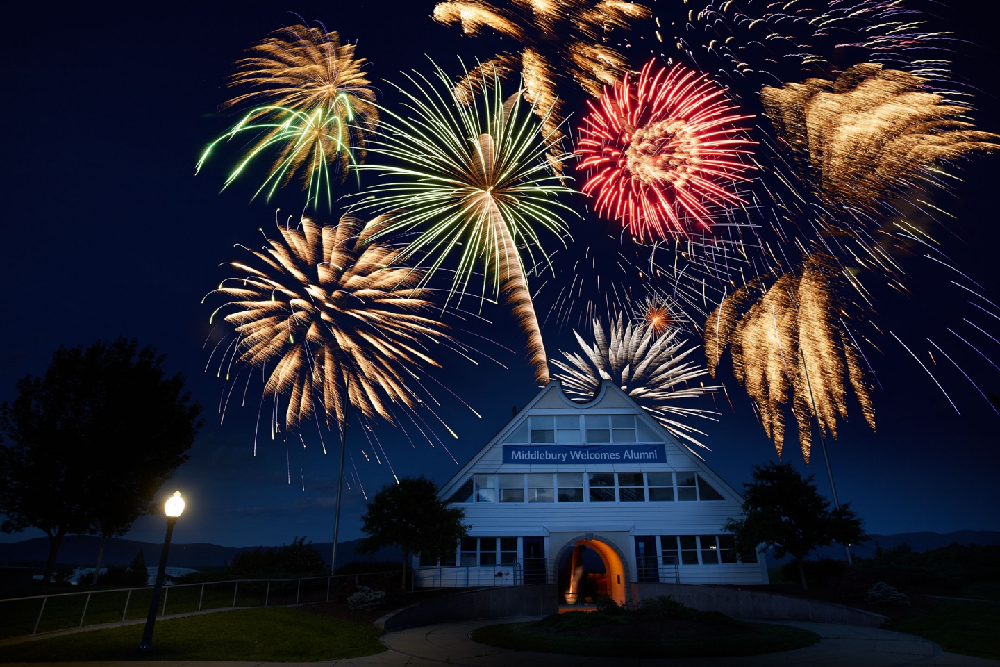 Fireworks at Reunion