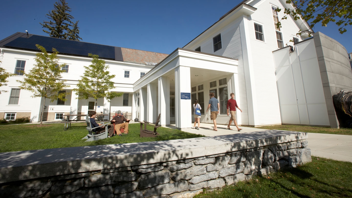 Exterior of Franklin Environmental Center at Hillcrest.