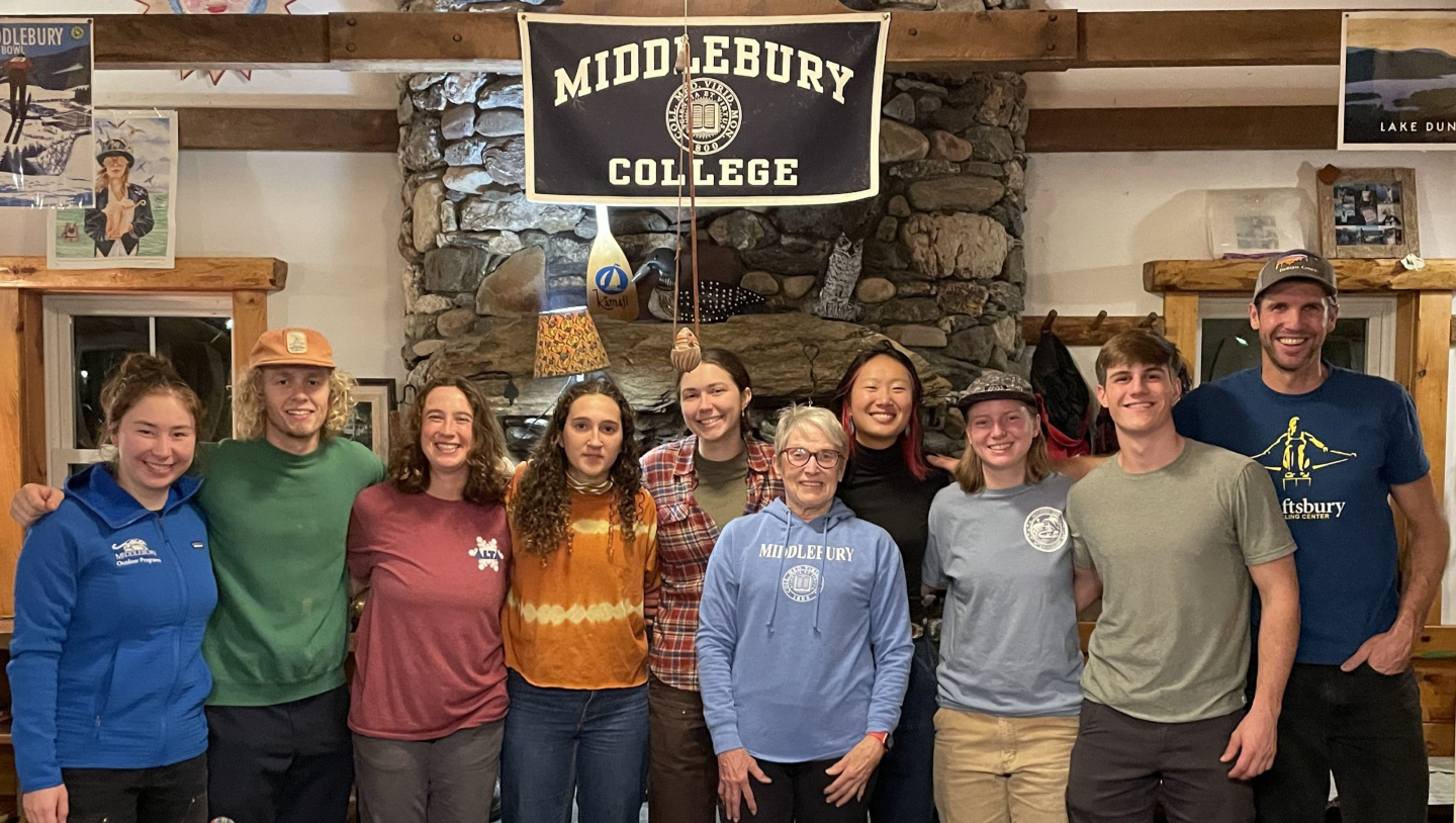 Outdoor Leaders with Alumnae Susie Patterson