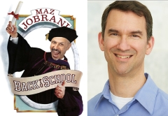 Portrait of Porfessor Erik Bleich and Comedian Maz Jobrani