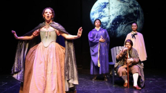 Students in the German for Singers Program perform an opera in a previous summer.