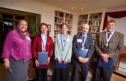 Middlebury President Laurie Patton honors 2017 Citizens Award Recipients