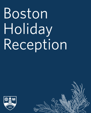 Boston Holiday Reception Web Graphic