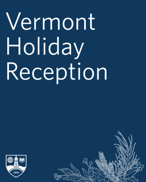 Vermont Holiday Reception Web graphic