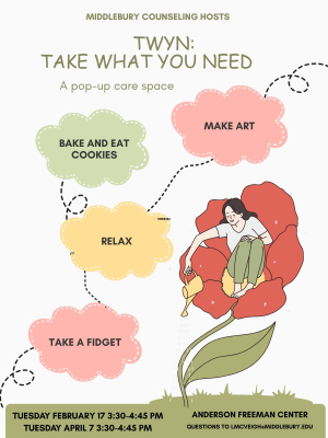 Take What You Need a Pop-up Care Space at the AFC