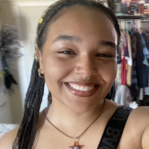 Person smiling at camera