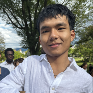 Person smiling at camera