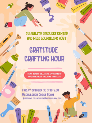 Gratitude Crafting Hour Oct 2026