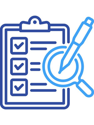 Illustration of a clipboard and some check boxes