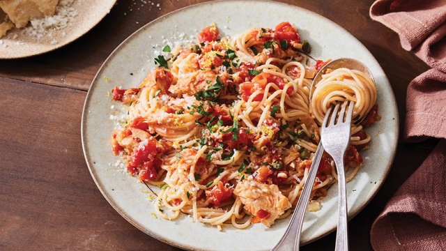 tuna and tomato spaghetti