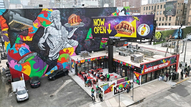 Arial Photo of Dave's Hot Chicken