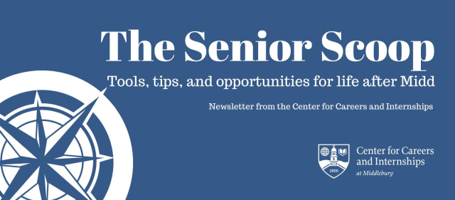 The Senior Scoop graphic