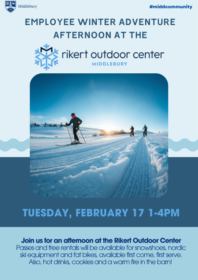 2026 Ski Day at Rikert Flyer - Feb 17 2026 1PM-4PM