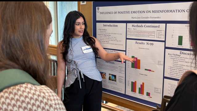 Spring symposium students present