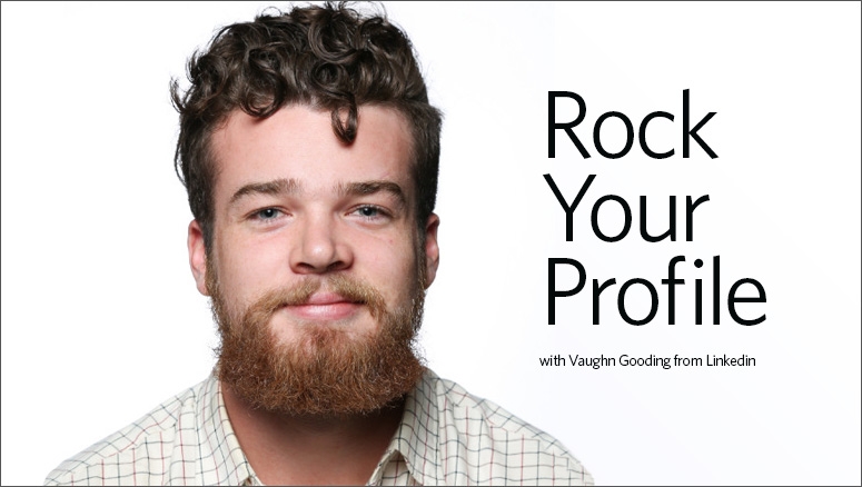 Workshop leader Vaughn Gooding from Linkedin