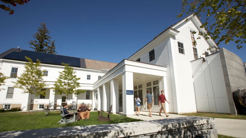 An exterior view of the Franklin Environmental Center at Hillcrest.