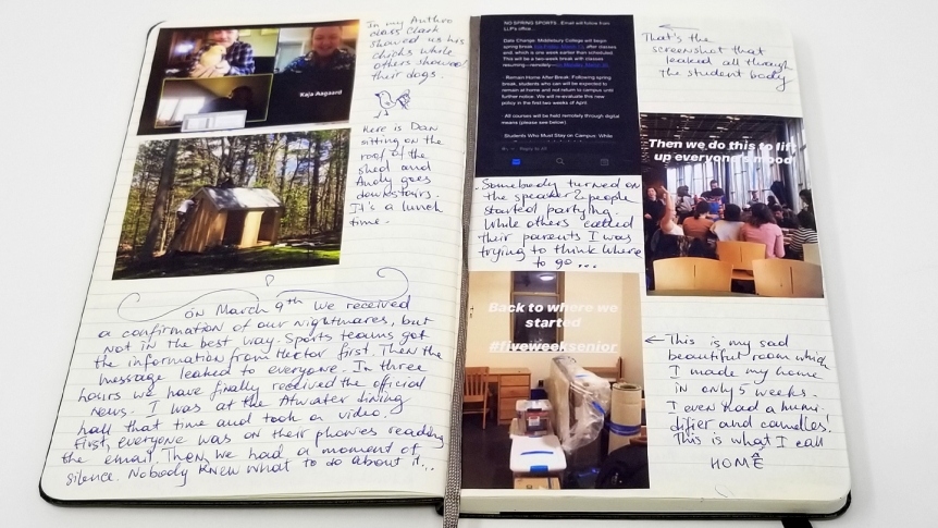 Student diary.