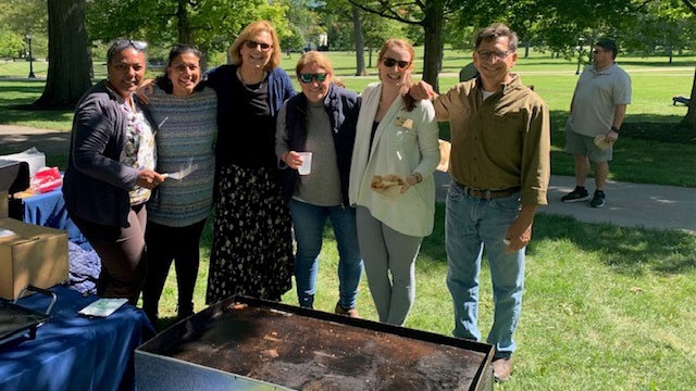 Grilled Cheese Day on the Quad