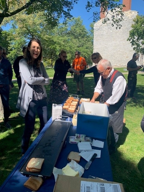 Grilled Cheese Day on the Quad