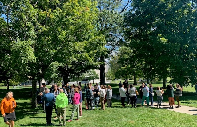 Grilled Cheese Day on the Quad