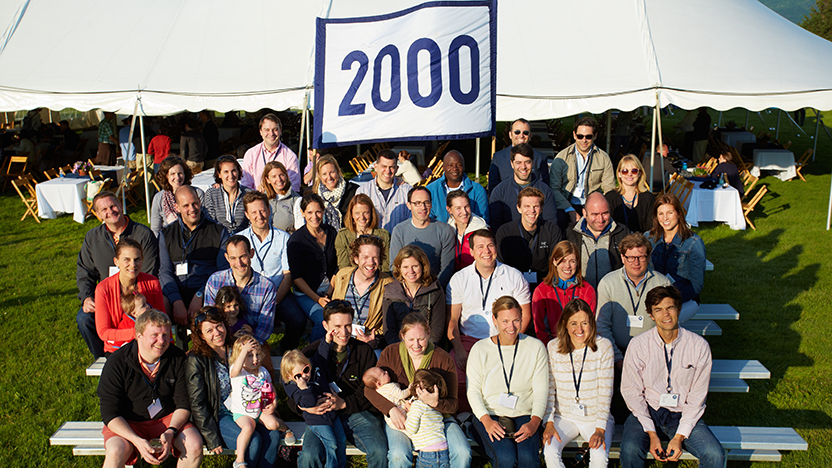 Class of 2000 photo at Reunion 2015