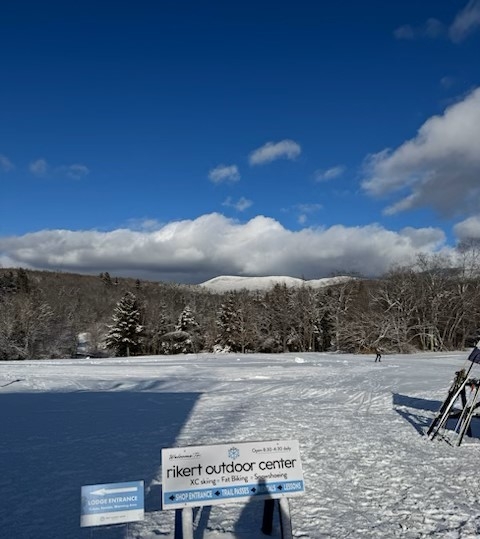 Picture of a view outside of Rikert Outdoor Center