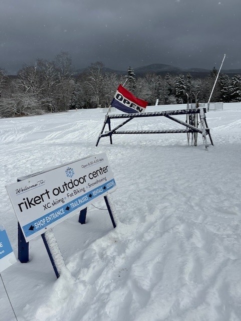 Picture of a sign saying Rikert Outdoor Center