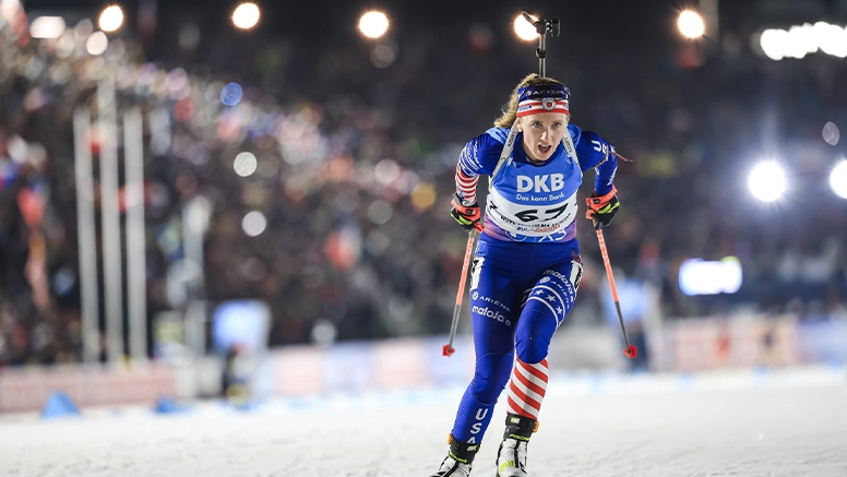 Keely Levins '13 Skiing