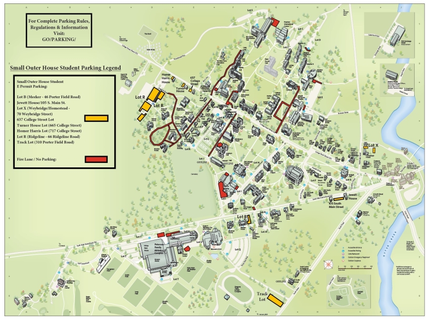 Small Outer House Parking Map
